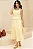CONJUNTO DARLENE BLUSA E SAIA - AMARELO - Imagem 4