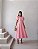 VESTIDO OLIVIA MIDI COM MANGA ALAFAIATARIA - ROSA CLARO - Imagem 1