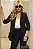 BLAZER CAROLINA COM MANGA FRANZIDA - PRETO - Imagem 1