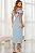 VESTIDO MIDI AURORA ALÇA BABADO - AZUL CLARO - Imagem 5