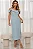 VESTIDO MIDI AURORA ALÇA BABADO - AZUL CLARO - Imagem 4