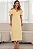VESTIDO DRIELY MIDI DECOTE V COM BABADOS - AMARELO - Imagem 5
