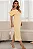 VESTIDO DRIELY MIDI DECOTE V COM BABADOS - AMARELO - Imagem 4