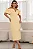 VESTIDO DRIELY MIDI DECOTE V COM BABADOS - AMARELO - Imagem 6