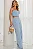 CONJUNTO EMILY CROPPED COM CALÇA - AZUL CLARO - Imagem 4