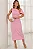 VESTIDO FABI MIDI UM OMBRO SÓ - ROSA - Imagem 1