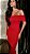 VESTIDO GABRIELE MIDI OMBRO A OMBRO - VERMELHO - Imagem 4