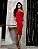 VESTIDO GABRIELE MIDI OMBRO A OMBRO - VERMELHO - Imagem 1