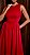 VESTIDO LONGO COSTAS ABERTA FLÁVIA - VERMELHO - Imagem 2
