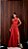 VESTIDO LONGO DUAS FENDAS JERSEY VICTÓRIA - VERMELHO - Imagem 1