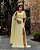 VESTIDO DE FESTA LONGO GARDEN DETALHE CAPA - AMARELO - Imagem 1