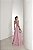 VESTIDO LONGO EM LAISE CURAÇAO COM BABADOS - ROSA - Imagem 3