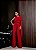 CONJUNTO ALFAIATARIA CALÇA E BLUSA ASSIMÉTRICA - VERMELHO - Imagem 1