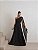 VESTIDO DE FESTA SIMONE COM CALDA - PRETO - Imagem 1