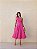 VESTIDO LAYS MIDI LAÇO - PINK - Imagem 1