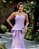 VESTIDO GLAM DECOTE CORAÇÃO ZIBELINE T.Q.C - LAVANDA - Imagem 2