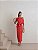 VESTIDO MIDI SAFIRA ALFAIATARIA - VERMELHO - Imagem 1
