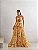 VESTIDO LUIZA LONGO ESTAMPADO - AMARELO - Imagem 1