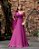 VESTIDO DE FESTA ORQUIDEA CREPE MUSSELINE - FÚCSIA - Imagem 2