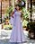 VESTIDO DE FESTA ORQUIDEA CREPE MUSSELINE - LAVANDA - Imagem 1