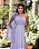 VESTIDO DE FESTA ORQUIDEA CREPE MUSSELINE - LAVANDA - Imagem 2
