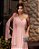VESTIDO DE FESTA ORQUIDEA CREPE MUSSELINE - ROSÉ - Imagem 2