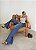 CALÇA JEANS WIDE BRUXELAS - AZUL - Imagem 3