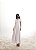 VESTIDO LONGO SCUBA CREPE LUANA MANGA ENVELOPE - BRANCO - Imagem 1