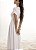 VESTIDO LONGO SCUBA CREPE LUANA MANGA ENVELOPE - BRANCO - Imagem 2