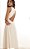 VESTIDO LONGO COSTAS ABERTA FLÁVIA - OFF WHITE - Imagem 3