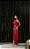 VESTIDO LONGO FRENTE ÚNICA MICHELE - VERMELHO - Imagem 3