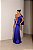 VESTIDO DE FESTA LOS ANGELES CREPE ACETINADO - AZUL ROYAL - Imagem 4