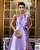 VESTIDO DE FESTA CHILE ZIBELINE T.Q.C - LAVANDA - Imagem 2
