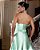 VESTIDO DE FESTA CHILE ZIBELINE T.Q.C - VERDE MENTA - Imagem 2