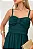 VESTIDO FLÁVIA LONGO DRAPEADO CHIFFON - VERDE PETRÓLEO - Imagem 6