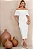 VESTIDO AYLA MIDI OMBRO A OMBRO - BRANCO - Imagem 1