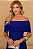VESTIDO AYLA MIDI OMBRO A OMBRO - AZUL ROYAL - Imagem 2