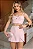 CONJUNTO DUDA CROPPED E SHORT SAIA - ROSA - Imagem 2