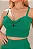 CONJUNTO DUDA CROPPED E SHORT SAIA - VERDE - Imagem 2