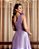 VESTIDO DE FESTA PALOMA ZIBELINE UM OMBRO - LAVANDA - Imagem 3