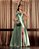 VESTIDO DE FESTA PALOMA ZIBELINE UM OMBRO - VERDE MENTA - Imagem 3
