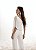 MACACÃO ANDRESSA SCUBA CREPE COM BLUSA FLUIDA - OFF WHITE - Imagem 2