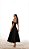 VESTIDO MIDI SAFIRA OMBRO A OMBRO - PRETO - Imagem 2