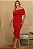 VESTIDO AYLA MIDI OMBRO A OMBRO - VERMELHO - Imagem 1