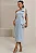 VESTIDO SAMANTA MIDI UM OMBRO LAÇO - AZUL - Imagem 1