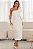 VESTIDO SAMANTA MIDI UM OMBRO LAÇO - OFF WHITE - Imagem 1