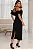 VESTIDO DRIELY MIDI DECOTE V COM BABADOS - PRETO - Imagem 6