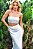 SAIA CETIM SUPER LONG SUMMER CHIC - BRANCO - Imagem 4