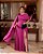 VESTIDO VÂNIA UM OMBRO DETALHE CAPA FLOR PLUS - FÚCSIA - Imagem 1