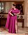 VESTIDO VÂNIA UM OMBRO DETALHE CAPA FLOR PLUS - FÚCSIA - Imagem 2